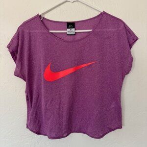 Nike Dri-Fit Cropped workout top Size M